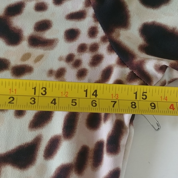 Jennifer Lopez Eternal Beauty Shaped Leopold Dress NWT Size Medium - Picture 11 of 15